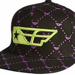 APPAREL Fox F Star Hat-Black/Purple-Small/Medium