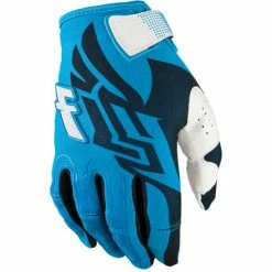 RACE WEAR Fly Racing 2013 Kinetic Gloves-Blue/White