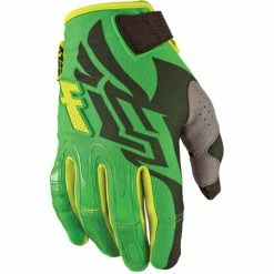 Fly Racing 2013 Kinetic Gloves-Green/Black