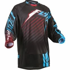 Fly Racing 2013 Kinetic RS Race Jersey-Black/Maroon
