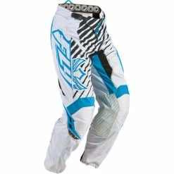 Fly Racing 2013 Kinetic RS Race Pants-Blue/White RACE WEAR