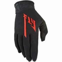 Fly Racing 2013/2014 Pro Lite Gloves-Black/Red