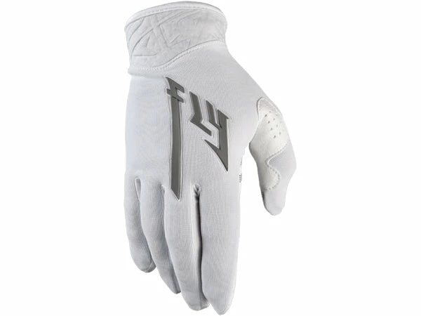 RACE WEAR Fly Racing 2013/2014 Pro Lite Gloves-White/Gray 1 RACE WEAR Fly Racing 2013/2014 Pro Lite Gloves-White/Gray