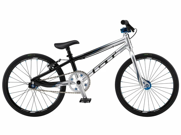 RACE BIKES GT Pro Series BMX Bike-Micro Mini-Black/Silver 1 RACE BIKES GT Pro Series BMX Bike-Micro Mini-Black/Silver