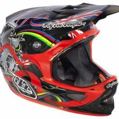 Troy Lee 2013 D3 Carbon Helmet-Peat "World Champ" Red PROTECTIVE GEAR