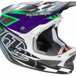 Troy Lee 2013 D3 Composite Helmet-Team Black/Green