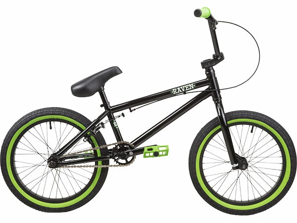 DK Raven BMX Bike-18"-Gloss Black 1 DK Raven BMX Bike-18"-Gloss Black