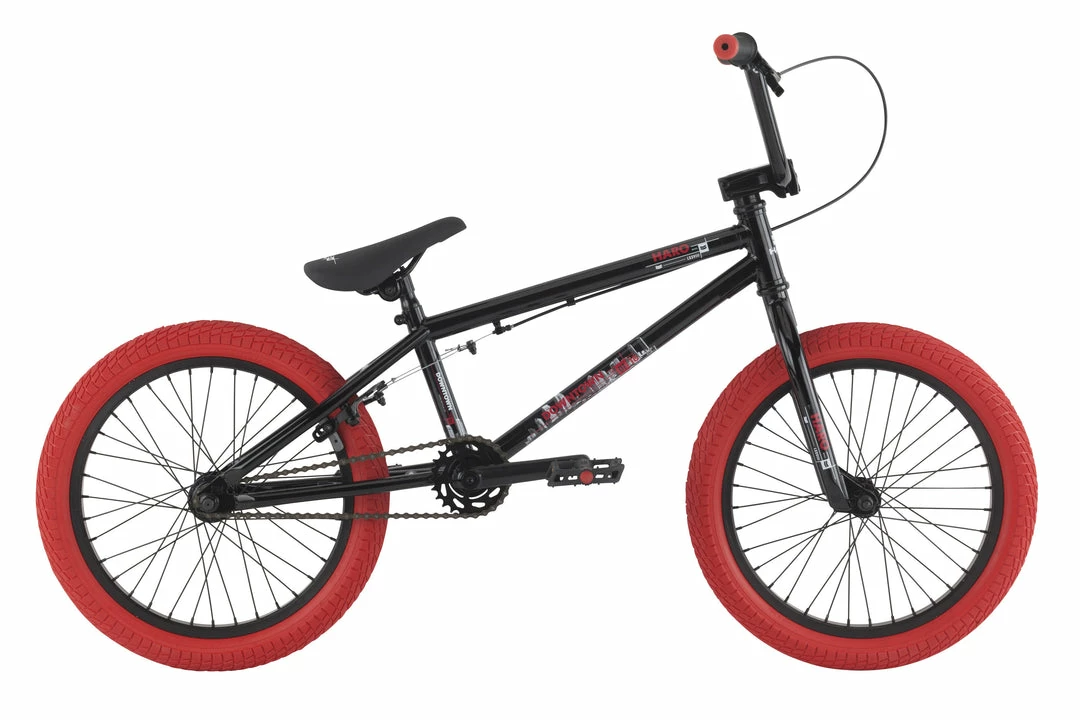 Haro Downtown 18" BMX Bike-Gloss Black LITTLE BIKES 1 Haro Downtown 18" BMX Bike-Gloss Black LITTLE BIKES