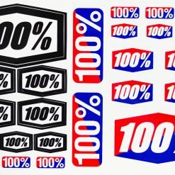 ACCESSORIES 100% Decal Sheet 8" X 5 1/2"