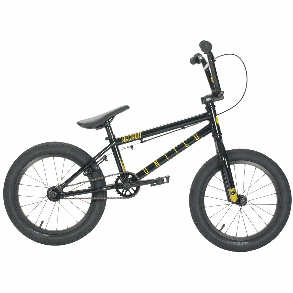 LITTLE BIKES United Recruit 16" Bike-Gloss Black 1 LITTLE BIKES United Recruit 16" Bike-Gloss Black