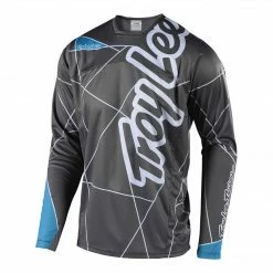 RACE WEAR Troy Lee Sprint Jersey - Metric - Gray/Ocean