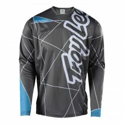 RACE WEAR Troy Lee Sprint Jersey - Metric - Gray/Ocean