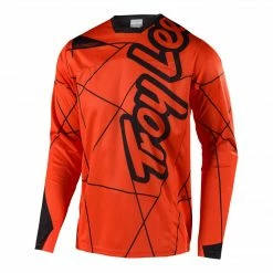 Troy Lee Sprint Jersey - Metric - Orange/Black RACE WEAR