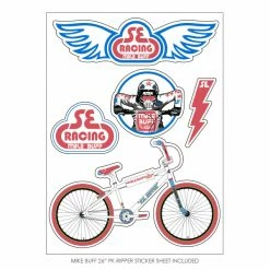SE Racing Mike Buff PK Ripper Looptail 26" Bike-White 21 SE Racing Mike Buff PK Ripper Looptail 26