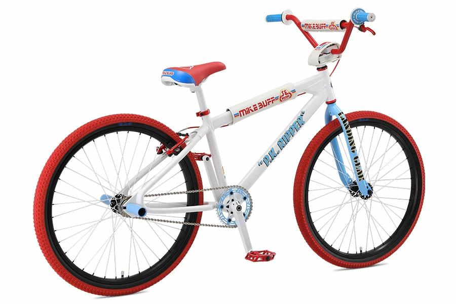 SE Racing Mike Buff PK Ripper Looptail 26" Bike-White 2 SE Racing Mike Buff PK Ripper Looptail 26" Bike-White
