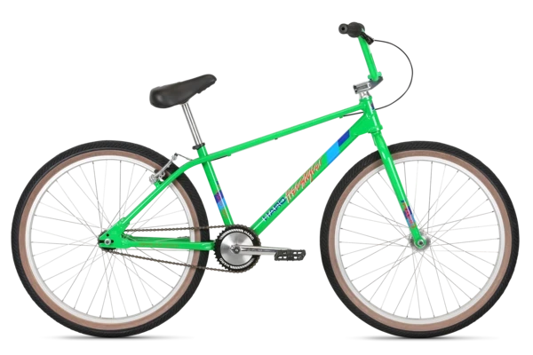 FREESTYLE BIKES Haro Freestyler DMC 26" BMX Bike- Green 7 FREESTYLE BIKES Haro Freestyler DMC 26" BMX Bike- Green