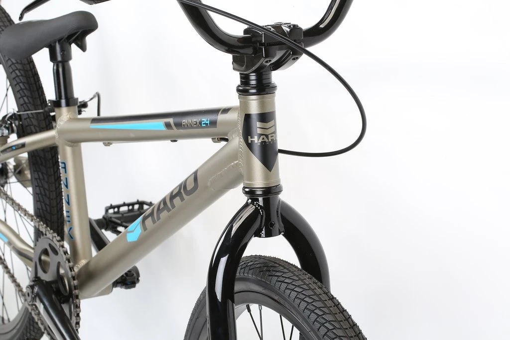 Haro Annex 24" BMX Race Bike-Matte Granite RACE BIKES 7 Haro Annex 24" BMX Race Bike-Matte Granite RACE BIKES