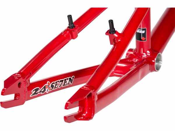 24 Se7en Response BMX Race Frame-Speeding Red 3 24 Se7en Response BMX Race Frame-Speeding Red
