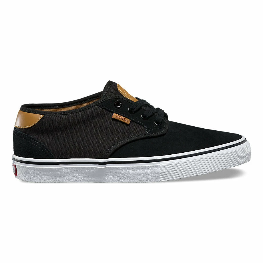 SHOES Vans Chima Estate Pro Shoe-Black/White/Tan 1 SHOES Vans Chima Estate Pro Shoe-Black/White/Tan