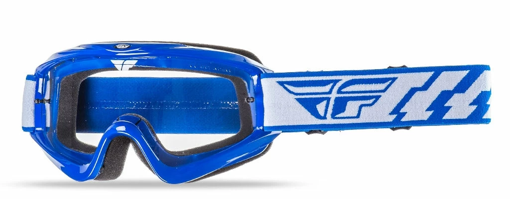 Fly Racing Focus Goggle-Youth-Blue-Clear Lens 1 Fly Racing Focus Goggle-Youth-Blue-Clear Lens