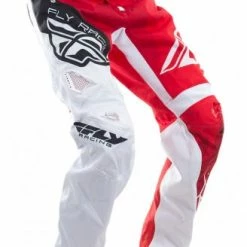 Fly Racing 2017 Kinetic Crux Bicycle Pants-Red/White RACE WEAR