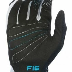 RACE WEAR Fly Racing 2017 F-16 Gloves-Black/White