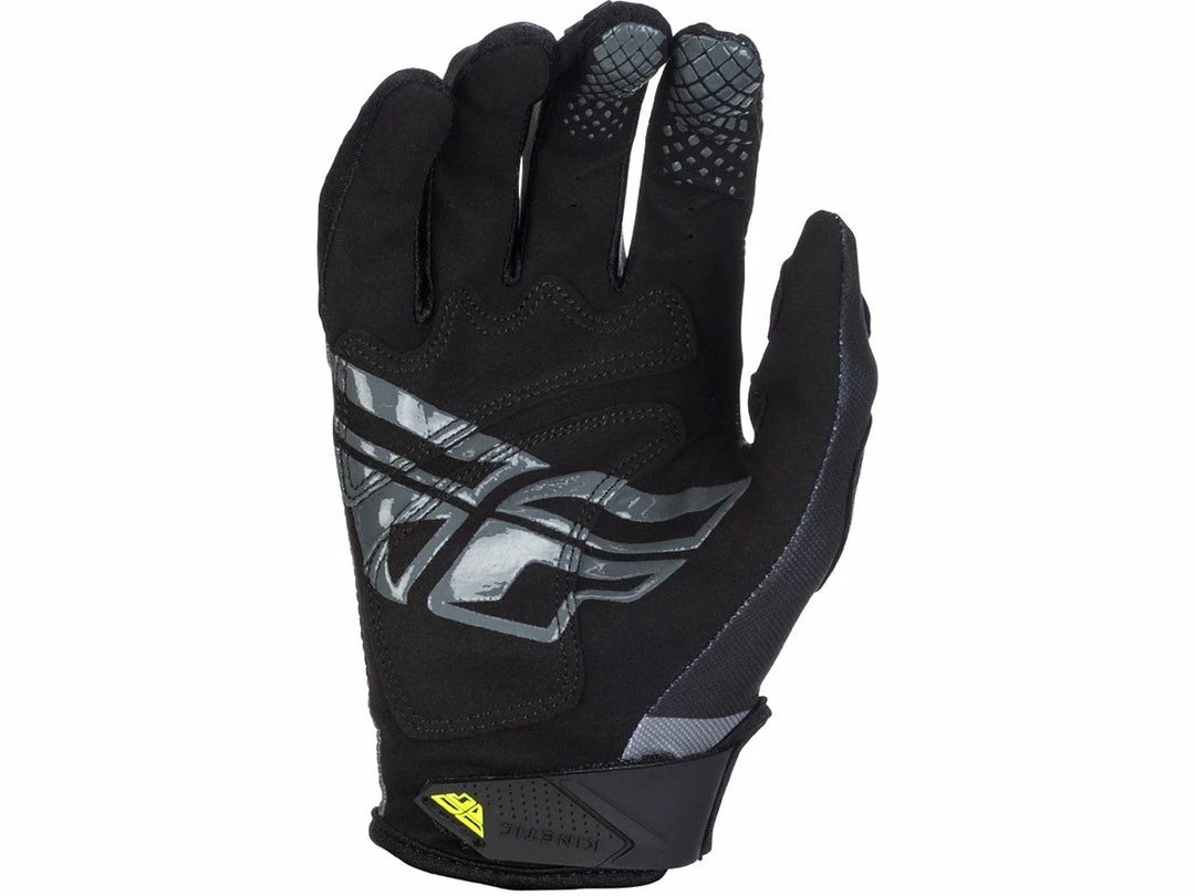 Fly Racing 2018 Kinetic Glove - Black/Grey RACE WEAR 2 Fly Racing 2018 Kinetic Glove - Black/Grey RACE WEAR