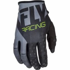 Fly Racing 2018 Kinetic Glove - Black/Grey RACE WEAR