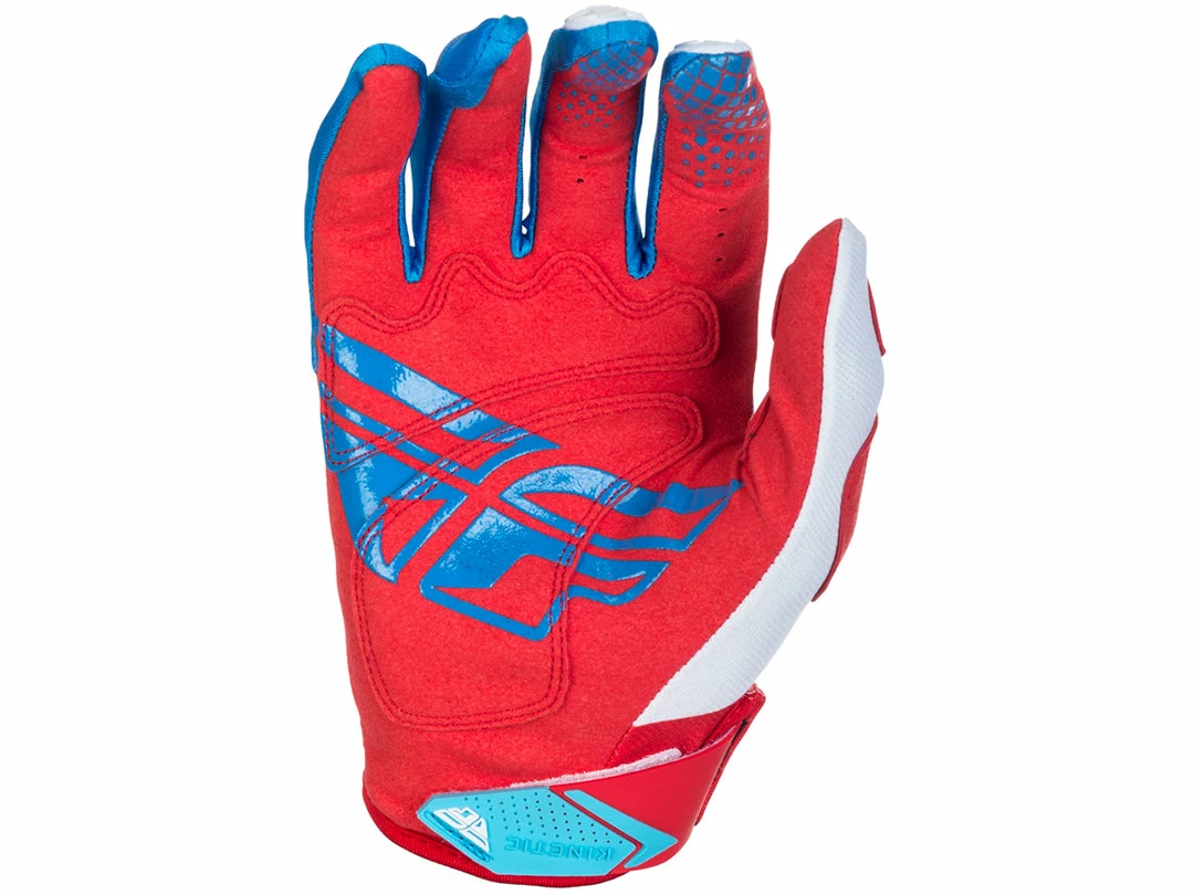 RACE WEAR Fly Racing 2018 Kinetic Glove - Red/White/Blue 2 RACE WEAR Fly Racing 2018 Kinetic Glove - Red/White/Blue