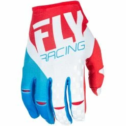 RACE WEAR Fly Racing 2018 Kinetic Glove - Red/White/Blue