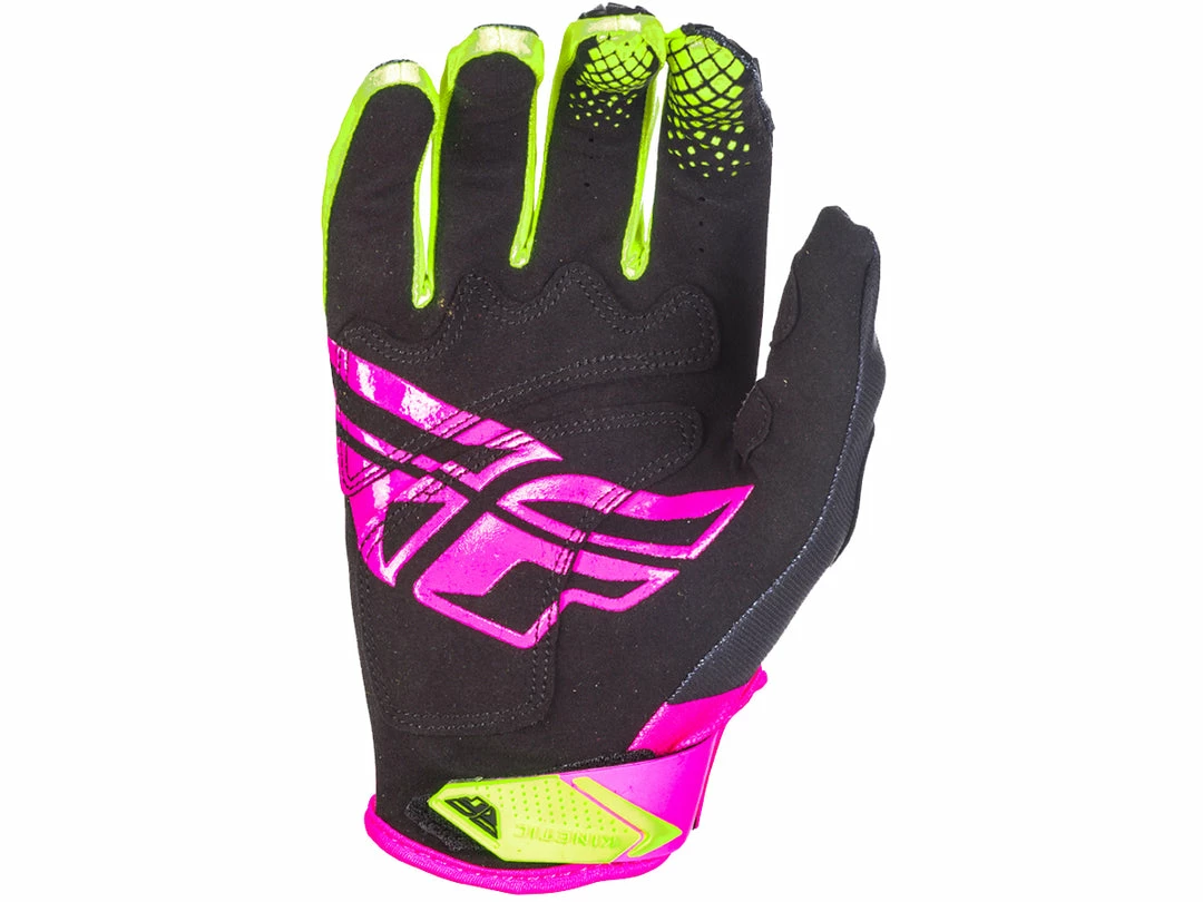 Fly Racing 2018 Kinetic Glove - Pink/Black/Hi-vis 2 Fly Racing 2018 Kinetic Glove - Pink/Black/Hi-vis