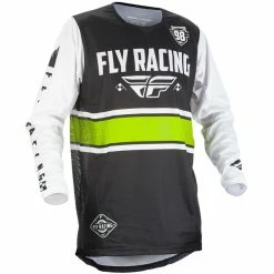 Fly Racing 2018 Kinetic Era Jersey - Black/White
