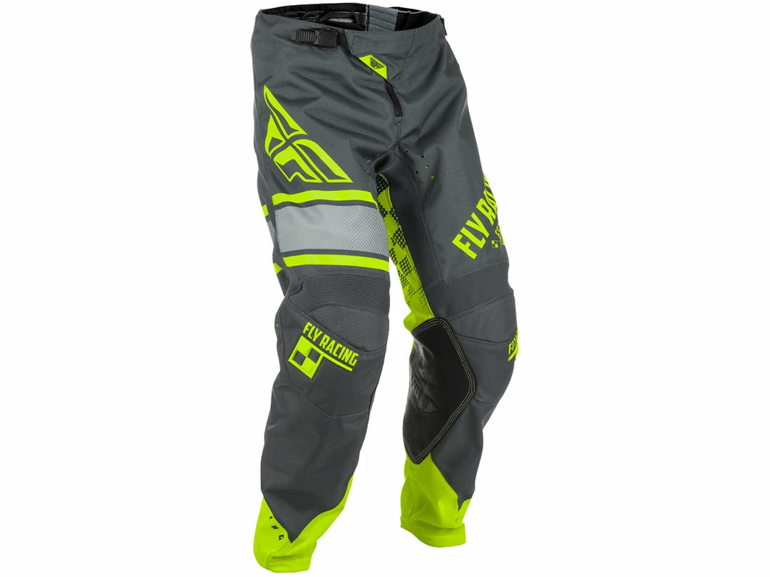 RACE WEAR Fly Racing 2018 Kinetic Era Pant - Grey/Hi-Vis 1 RACE WEAR Fly Racing 2018 Kinetic Era Pant - Grey/Hi-Vis