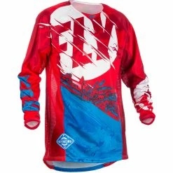Fly Racing 2018 Kinetic Outlaw Jersey - Red/Blue