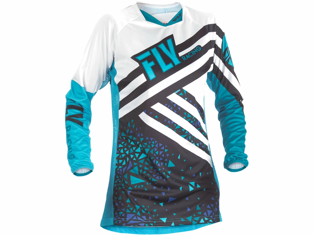 Fly Racing 2018 Kinetic Women's Jersey - Blue/Black RACE WEAR 1 Fly Racing 2018 Kinetic Women's Jersey - Blue/Black RACE WEAR