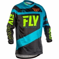 RACE WEAR Fly Racing 2018 F-16 Jersey - Blue/Hi-Vis