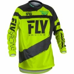 RACE WEAR Fly Racing 2018 F-16 Jersey - Black/Hi-Vis