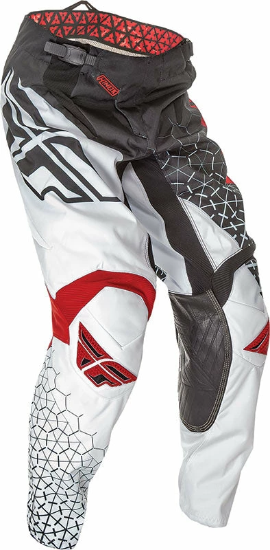RACE WEAR Fly Racing 2016 Kinetic Race Trifecta Pants-Black/White/Red 1 RACE WEAR Fly Racing 2016 Kinetic Race Trifecta Pants-Black/White/Red