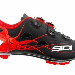 Sidi Tiger Clipless Shoes - Matte Black/Red