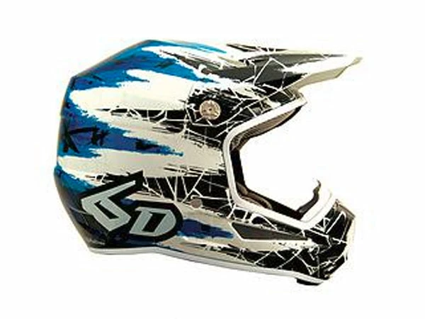 PROTECTIVE GEAR 6D ATR-1Y Youth Helmet-Chaos Blue 1 PROTECTIVE GEAR 6D ATR-1Y Youth Helmet-Chaos Blue