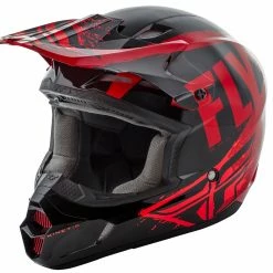 Fly Racing 2018 Kinetic Burnish Helmet - Black/Red/Orange