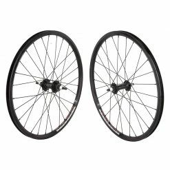 Jrbmx001 Wheel Master Alloy BMX Wheelset 20" X 1 1/8" - Black