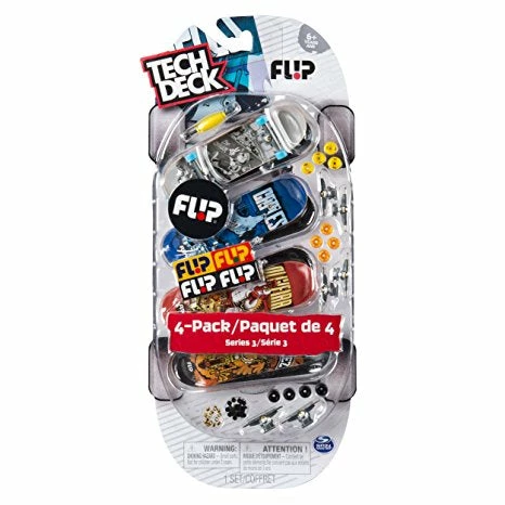 Toys Tech Deck Mini Skateboard-Flip Series 7-4 Pack 1 Toys Tech Deck Mini Skateboard-Flip Series 7-4 Pack