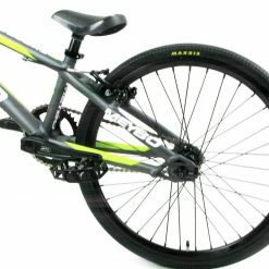 Meybo Clipper Expert BMX Race Bike-Grey-White-Lime RACE BIKES