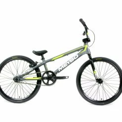 Meybo Clipper Expert BMX Race Bike-Grey-White-Lime RACE BIKES