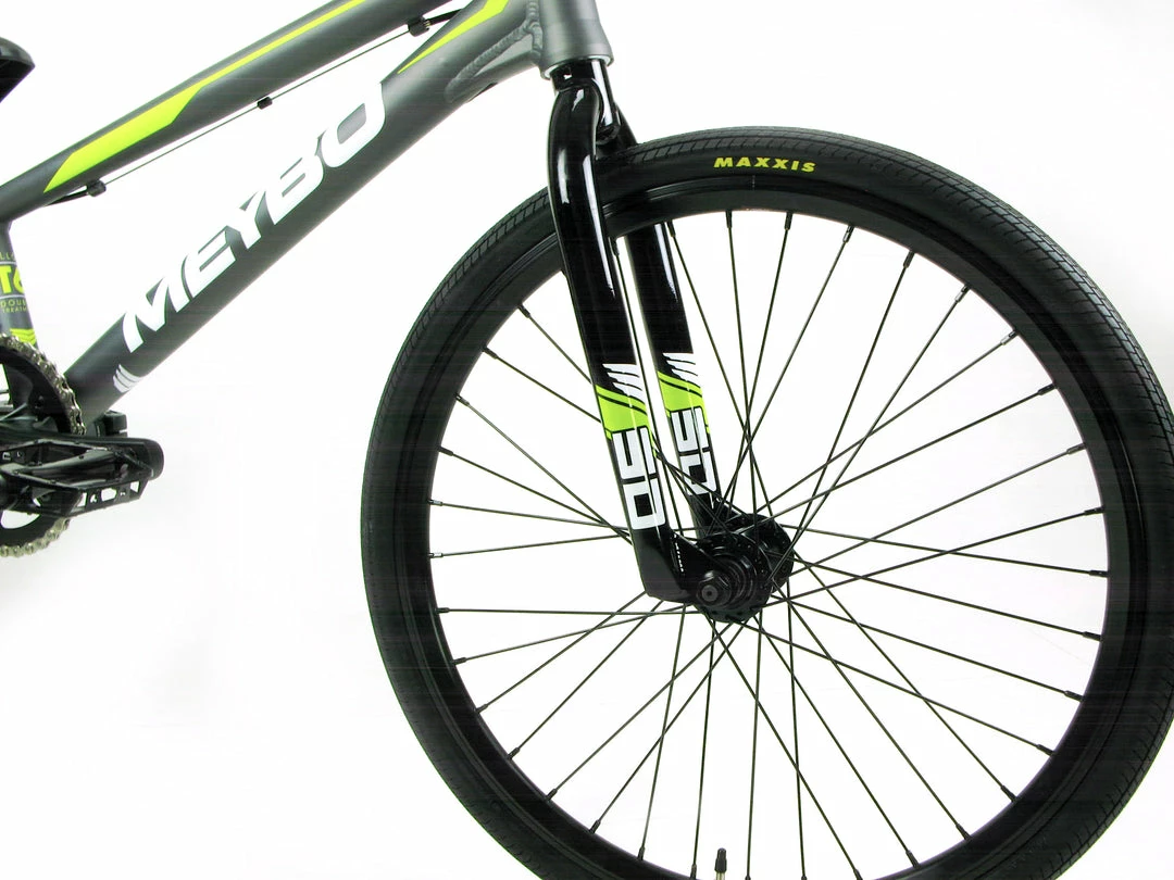Meybo Clipper Expert XL BMX Race Bike-Grey-White-Lime RACE BIKES 3 Meybo Clipper Expert XL BMX Race Bike-Grey-White-Lime RACE BIKES