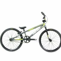 Meybo Clipper Junior BMX Race Bike-Grey-White-Lime