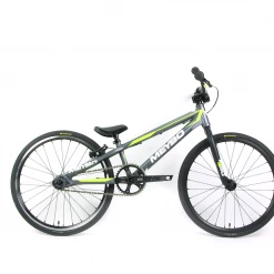 Meybo Clipper Mini BMX Race Bike-Grey-White-Lime RACE BIKES