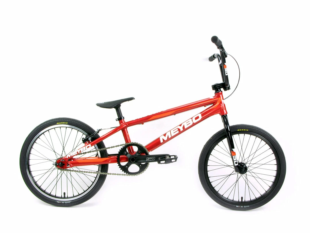 Meybo Clipper Pro XL BMX Race Bike-Red-White-Orange 1 Meybo Clipper Pro XL BMX Race Bike-Red-White-Orange