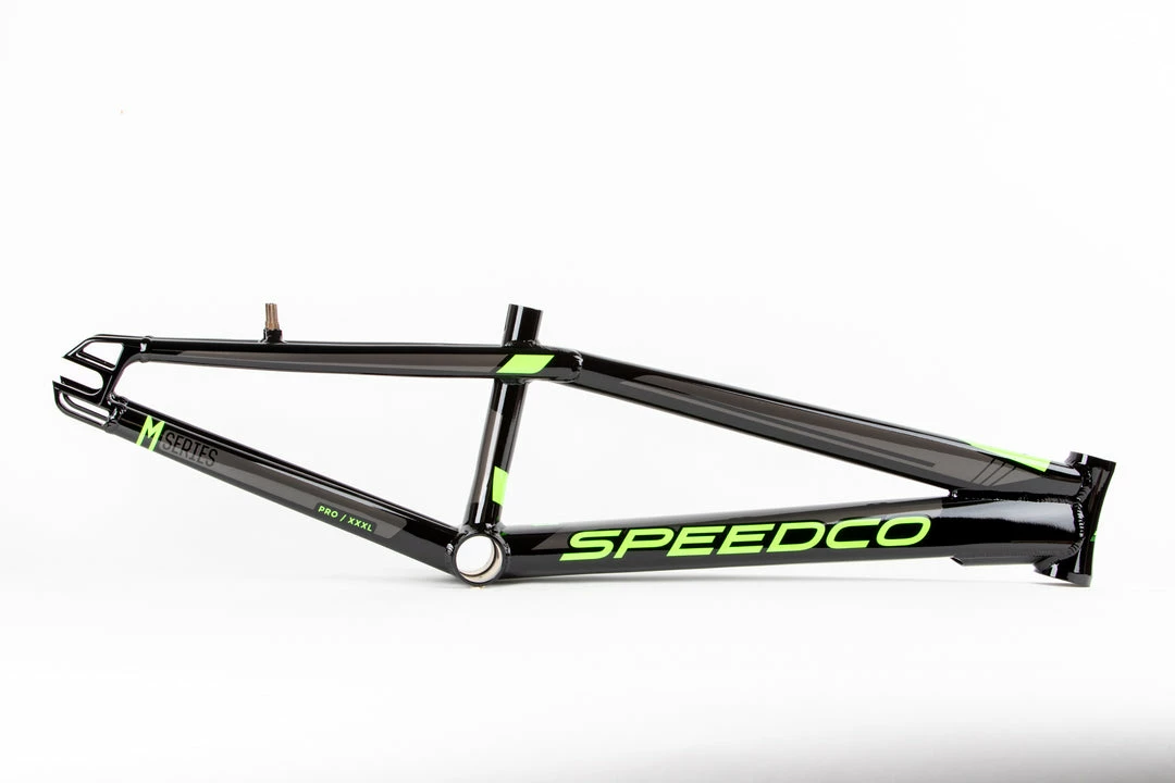 Speedco M2 Alloy BMX Race Frame-Black/Gray/Neon FRAMES 2 Speedco M2 Alloy BMX Race Frame-Black/Gray/Neon FRAMES